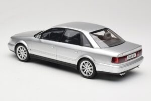 Audi S4 C4 4.2 V8 Crystal Silver Otto 1:18 OT464 Resin - image 5 of 6