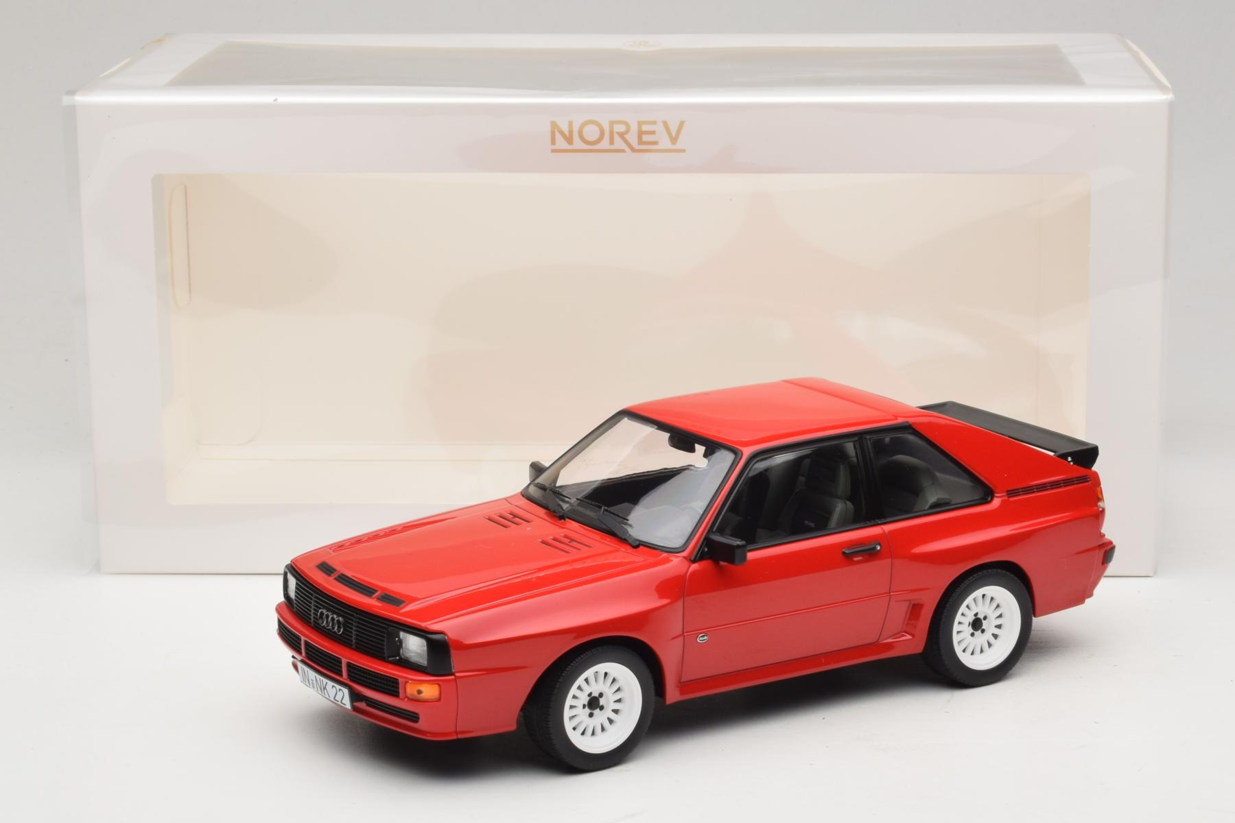 Audi Quattro 赤 1/18 モデル Audi Sport Quattro Red Norev 1:18