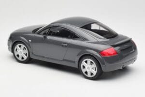 Audi TT 8N Coupe Grey Metallic Minichamps 1:18 155017020 Diecast - image 5 of 6