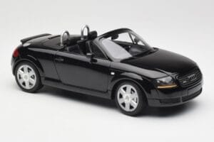 Audi TT 8N Roadster Black Metallic Minichamps 1:18 155017030 Diecast - image 4 of 6