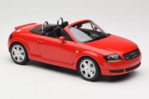 Audi TT 8N Roadster Red Minichamps 1:18 155017032 Diecast - image 4 of 6