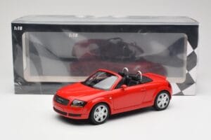 Audi TT 8N Roadster Red Minichamps 1:18 155017032 Diecast - image 6 of 6