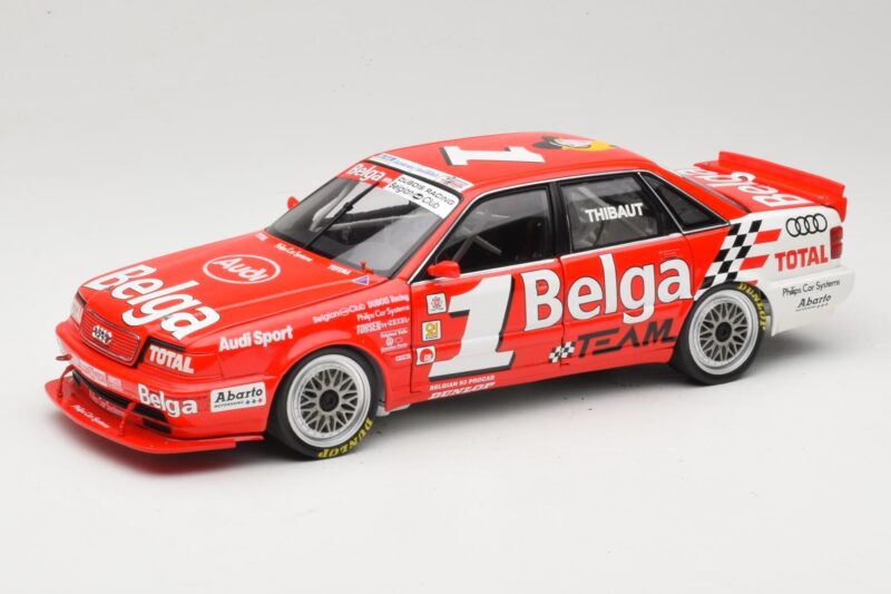 Audi V8 Evolution #1 Team Dubois P-A. Thibaut Belgian Procar 1993 Minichamps 1:18 100931001 Diecast