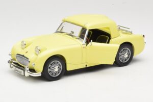 Austin-Healey Sprite Mk1 Yellow Revell 1:18 08835 Diecast - image 2 of 8