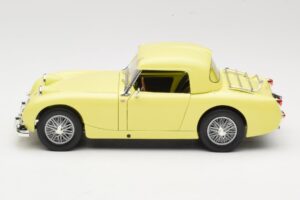 Austin-Healey Sprite Mk1 Yellow Revell 1:18 08835 Diecast - image 4 of 8
