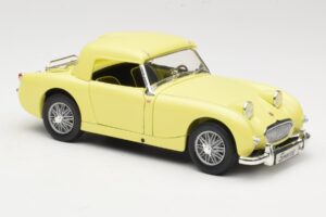 Austin-Healey Sprite Mk1 Yellow Revell 1:18 08835 Diecast - image 6 of 8