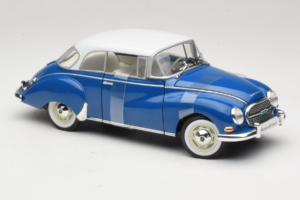 Auto Union 1000 S Coupe Blue White Revell 1:18 08909 Diecast - image 4 of 6