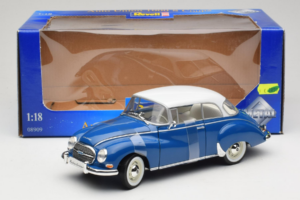 Auto Union 1000 S Coupe Blue White Revell 1:18 08909 Diecast - image 6 of 6