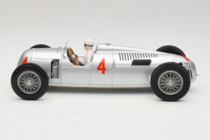 Auto Union Typ C #4 A. Varzi 2nd Place Monaco GP 1936 Minichamps 1:18 155361004 Diecast - image 3 of 6