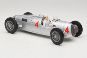 Auto Union Typ C #4 A. Varzi 2nd Place Monaco GP 1936 Minichamps 1:18 155361004 Diecast - image 4 of 6
