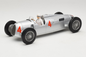 Auto Union Typ C #4 A. Varzi 2nd Place Monaco GP 1936 Minichamps 1:18 155361004 Diecast