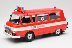Barkas B 1000 Fire Brigade & Ambulance MCG 1:18 MCG18010 Diecast