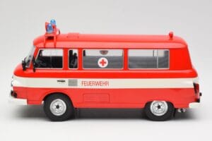 Barkas B 1000 Fire Brigade & Ambulance MCG 1:18 MCG18010 Diecast - image 5 of 6