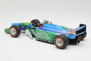 Benetton Ford B194 #5 M. Schumacher Demonstration Run Belgian GP 2017 Minichamps 1:18 510941705 Diecast - image 5 of 6