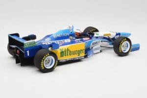 Benetton Renault B195 #1 M. Schumacher Winner German GP 1995 Minichamps 1:18 510952701 Diecast - image 2 of 6