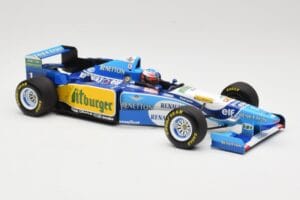 Benetton Renault B195 #1 M. Schumacher Winner German GP 1995 Minichamps 1:18 510952701 Diecast - image 4 of 6