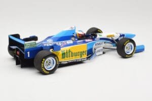 Benetton Renault B195 #1 M. Schumacher Winner Pacific GP F1 World Champion 1995 Minichamps 1:18 510953301 Diecast - image 2 of 6