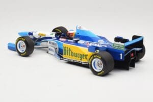 Benetton Renault B195 #1 M. Schumacher Winner Pacific GP F1 World Champion 1995 Minichamps 1:18 510953301 Diecast - image 5 of 6