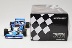 Benetton Renault B195 #1 M. Schumacher Winner Pacific GP F1 World Champion 1995 Minichamps 1:18 510953301 Diecast - image 6 of 6