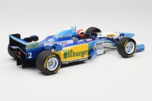 Benetton Renault B195 #2 J. Herbert Winner British GP 1995 Minichamps 1:18 110950802 Diecast - image 2 of 6