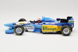 Benetton Renault B195 #2 J. Herbert Winner British GP 1995 Minichamps 1:18 110950802 Diecast - image 3 of 6