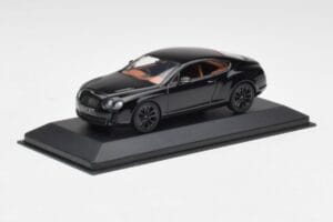 Bentley Continental GT Black With Black Wheels Minichamps 1:43 BENTLEY002 Diecast - image 2 of 4