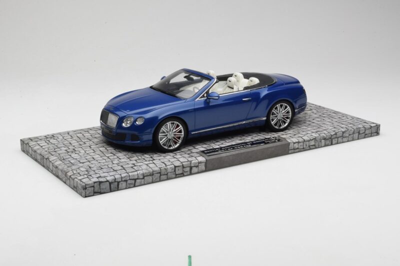 Bentley Continental GT Speed Convertible Blue Minichamps 1:18 Bentley Continental GT Speed Convertible Blue Minichamps 1:18 107139331 Diecast