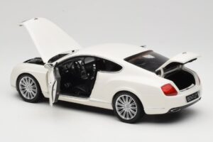 Bentley Continental GT White Minichamps 1:18 100139621 Diecast - image 5 of 8