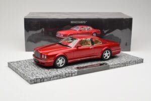 Bentley Continental R Red Metallic Minichamps 1:18 107139940 Diecast - image 6 of 6