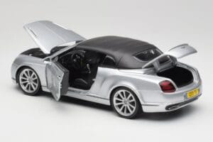 Bentley Continental Supersports Convertible 1st Gen Silver Bburago 1:18 18-11037S Diecast - image 5 of 8