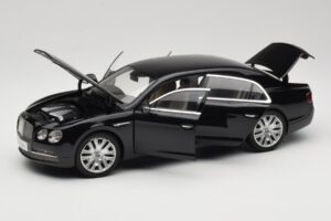 Bentley Flying Spur W12 Diamond Black Kyosho 1:18 08891DBK Diecast - image 2 of 8