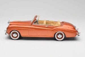 Bentley Type S2 Mulliner Cabriolet Tudor Orange Metallic Solido 1:18 8007 Diecast - image 4 of 8