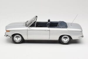 BMW 1600 Cabriolet Silver Minichamps 1:18 80430145819 Diecast - image 4 of 8