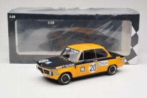 BMW 1600 E10 #20 Alpina H. Marko Class Winner Austria Trophy Salzburg ETCC 1970 Minichamps 1:18 155702620 Diecast - image 6 of 6