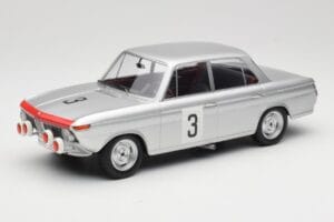 BMW 1800 TiSA #3 D. Glemser / J. Ickx 24 Hours of Spa 1965 Minichamps 1:18 155652903 Diecast