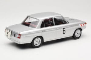 BMW 1800 TiSA #6 J. Munaron / K. Eppelein 24 Hours of Spa 1965 Minichamps 1:18 155652906 Diecast - image 2 of 6