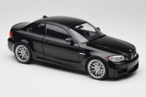BMW 1M Coupe E82 Black Metallic Minichamps 1:18 110020021 Diecast - image 6 of 8