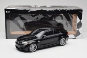 BMW 1M Coupe E82 Black Metallic Minichamps 1:18 110020021 Diecast - image 8 of 8