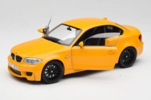BMW 1M Coupe E82 Yellow Minichamps 1:18 110020026 Diecast - image 2 of 8