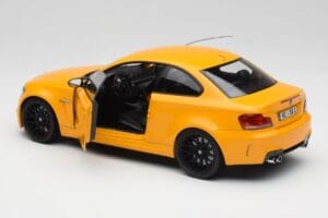 BMW 1M Coupe E82 Yellow Minichamps 1:18 110020026 Diecast - image 5 of 8
