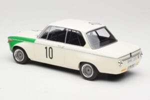 BMW 2002 Tii E10 #10 H. Hahne / D. Quester Winners Nurburgring 1968 Minichamps 1:18 155682710 Diecast - image 5 of 6