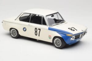 BMW 2002 Tii E10 #87 H. Hahne Grand Prix Brno 1969 Minichamps 1:18 155692787 Diecast - image 4 of 6
