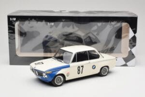 BMW 2002 Tii E10 #87 H. Hahne Grand Prix Brno 1969 Minichamps 1:18 155692787 Diecast - image 6 of 6