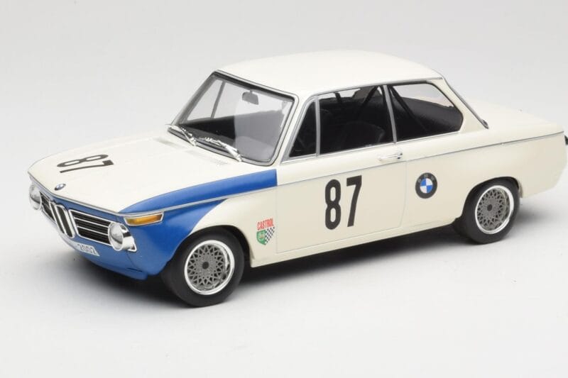 BMW 2002 Tii E10 #87 H. Hahne Grand Prix Brno 1969 Minichamps 1:18 155692787 Diecast