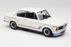 BMW 2002 Tii Turbo Alpine White Minichamps 1:18 155026200 Diecast - image 4 of 6