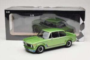 BMW 2002 Turbo Green Metallic Minichamps 1:18 155026206 Diecast - image 6 of 6