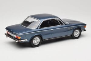 BMW 2800 CS E9 Blue Metallic Minichamps 1:18 155028032 Diecast - image 2 of 6