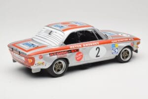 BMW 2800 CS E9 #2 Team Schnitzer J. Fitzpatrick / H. Heyer Winners Grand Prix Touring Cars Nurburgring 1972 Minichamps 1:18 1 - image 2 of 6