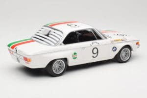 BMW 2800 CS E9 #9 Castrol BMW T. Moorkens / E. Haxhe 24 Hours of Spa 1971 Minichamps 1:18 155712709 Diecast - image 2 of 6