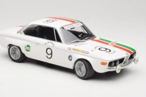 BMW 2800 CS E9 #9 Castrol BMW T. Moorkens / E. Haxhe 24 Hours of Spa 1971 Minichamps 1:18 155712709 Diecast - image 4 of 6